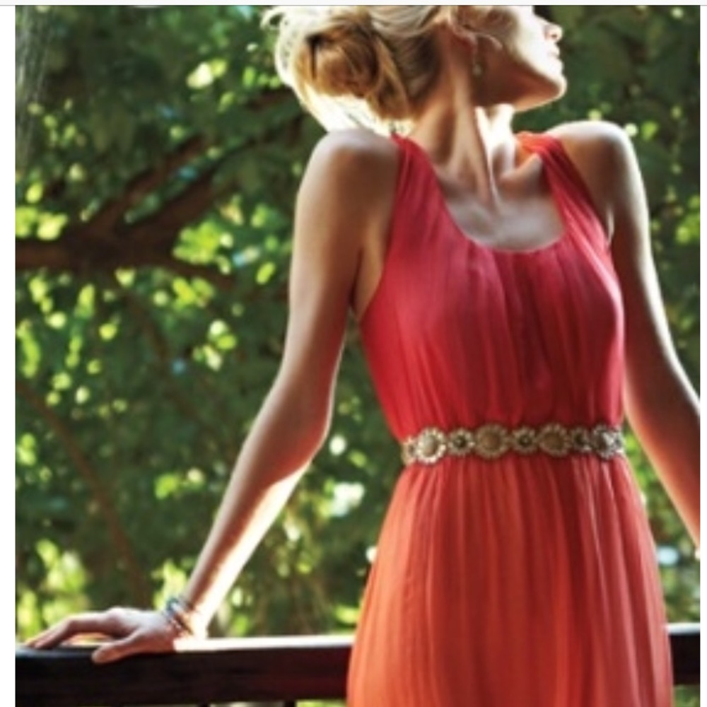 Anyhropologie Sunset Maxi Dress
